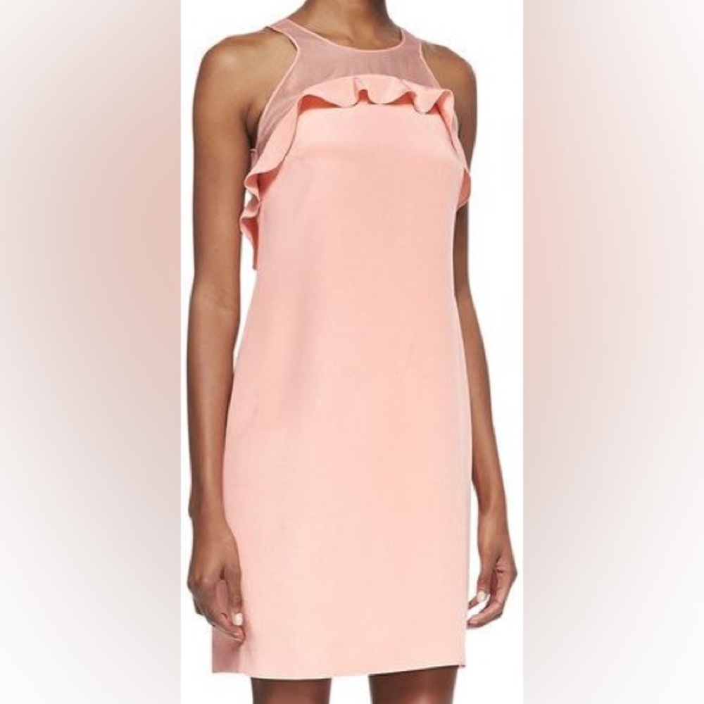 Rebecca Taylor Sleeveless Dress Light Blue